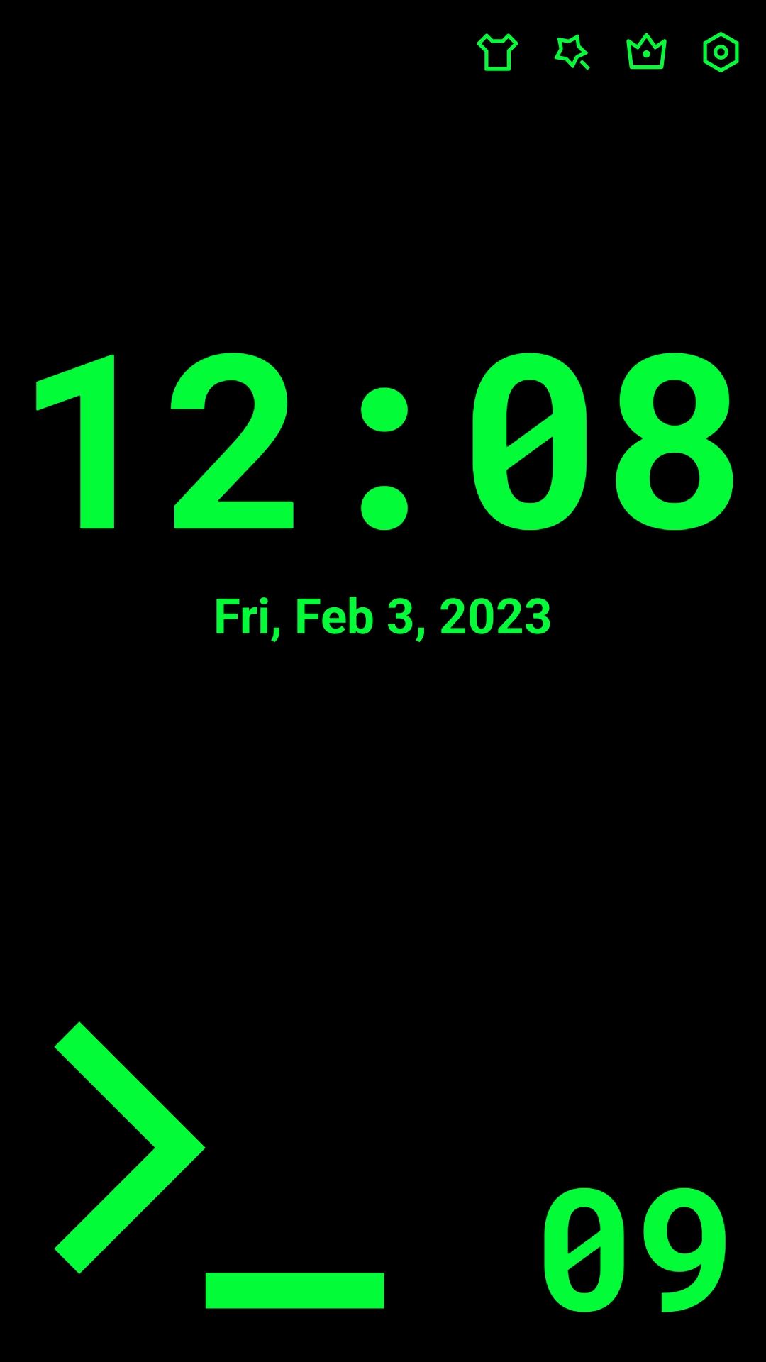 Retro Clock screenshot 6
